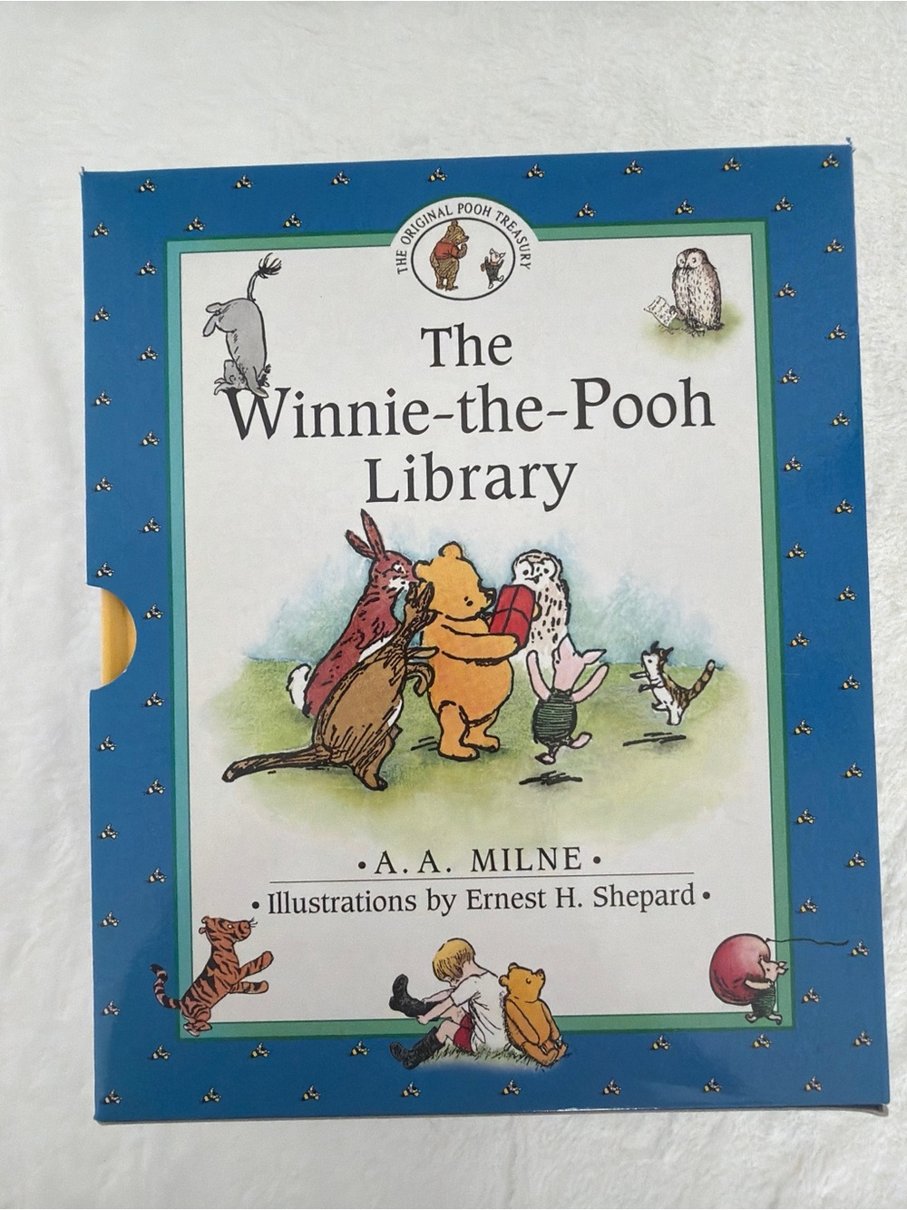 Vintage Winnie the Pooh Library Boxed Set 12 Books Ernest H Shepard Dutton
